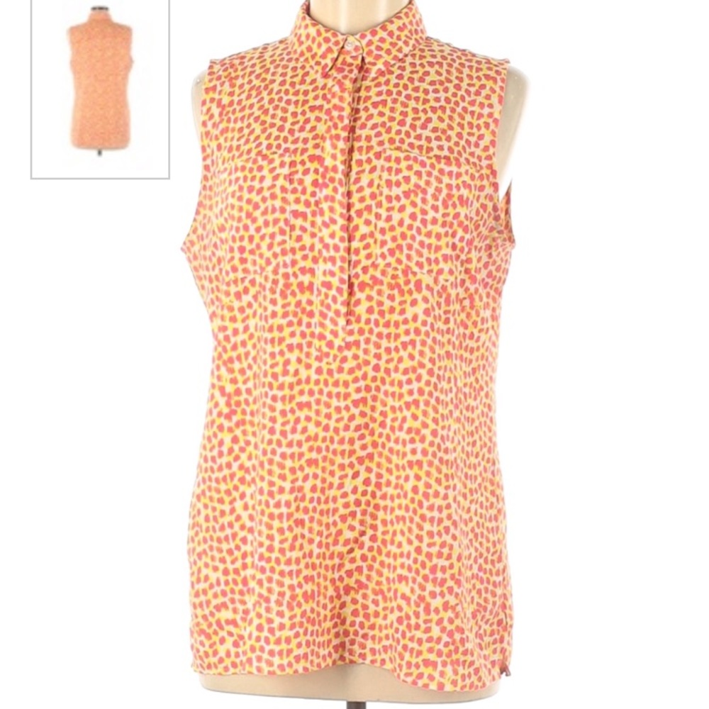 Ann Taylor sleeveless blouse